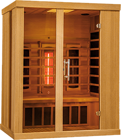 3 personnes Infrared Sauna