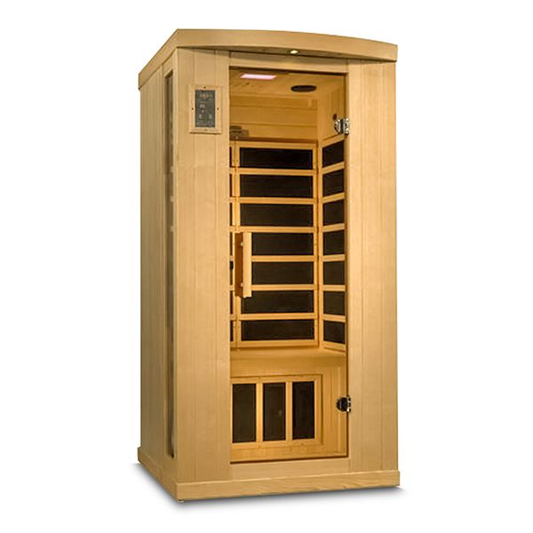 Sauna infrarouge 1 place / Sauna infrarouge pour 1 personne / Sauna infrarouge solo, DX-6154