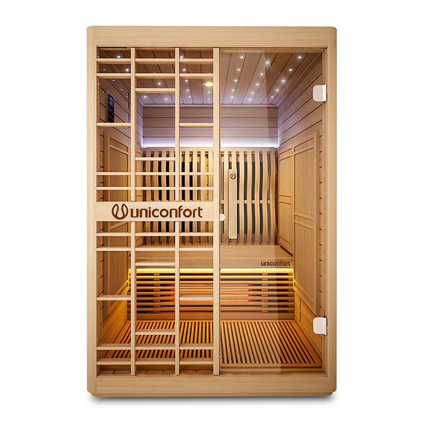 Sauna infrarouge 2 places / Sauna infrarouge 2 personnes / Sauna 2 places, DX-6206