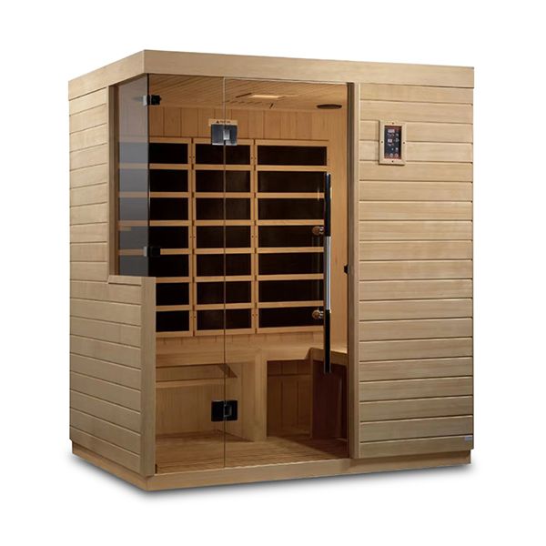 Sauna infrarouge 3 places / Sauna infrarouge 3 personnes / Sauna 3 places, DX-6354