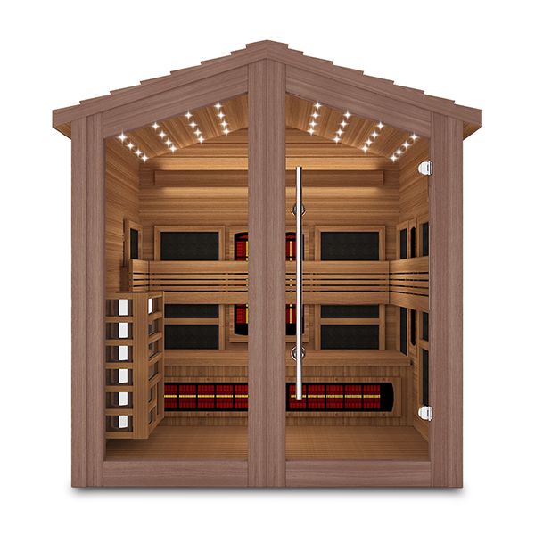 Sauna hybride d'extérieur / Sauna hybride combi, DX-7331